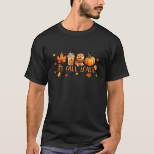 T-shirt C'est Automne Y tout Citrouille épice Latte Automn
