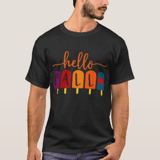 T-shirt C'est automne Y'all Citrouille arbre d'automne Bon
