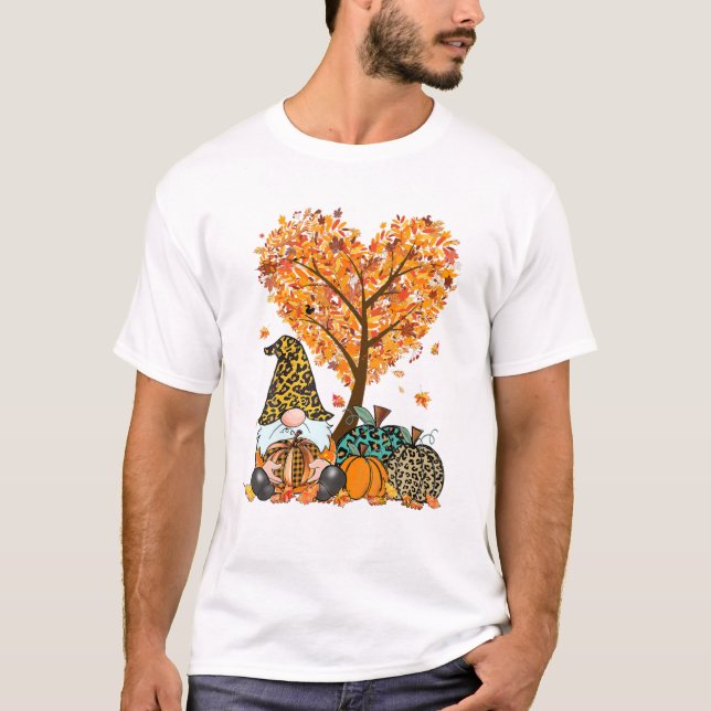 T-shirt C'est Automne Y'all mignon Gnomes Citrouille Autum (Devant)