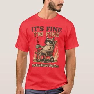 T-shirt C'est bien, je vais bien – Jésus peut démêler n'im