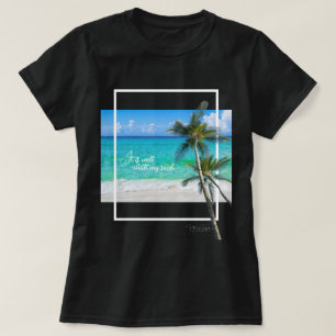 T-shirt C'est Bien Pour Mon Âme Palmiers De Plage Tropicau