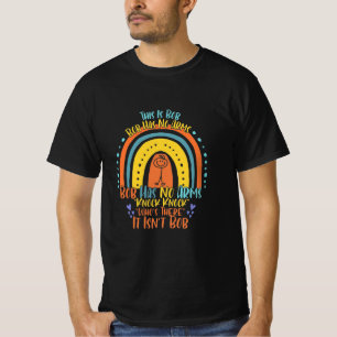 T-shirt C'Est Bob Il N'A Pas D'Armes Drôle Knock Blagues