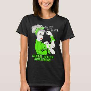 T-shirt C'Est Bon De Ne Pas Être D'Accord Santé Mentale De
