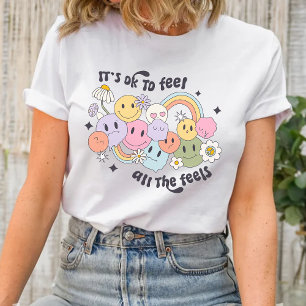 T-shirt C'est bon de sentir toutes les sensations positive