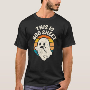 T-shirt C'est Boo Sheet Halloween Retro Vintage Ghost T-Sh