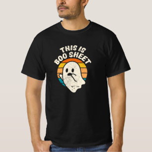 T-shirt C'est Boo Sheet Halloween Retro Vintage Ghost T-Sh