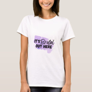 T-shirt C'est brutal ici Olivia Rodrigo SOUR Tee