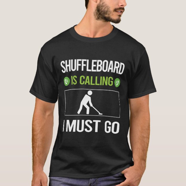 T-shirt C'est Calling Shuffleboard (Devant)
