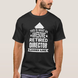 T-shirt C'Est Ce À Quoi Ressemble Un Réalisateur À La Retr