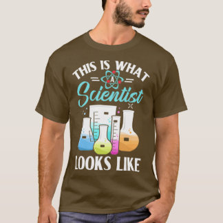 T-shirt C'Est Ce À Quoi Ressemble Un Scientifique Phys En