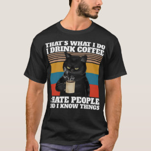 T-shirt C'est ce que je fais Boire soins art