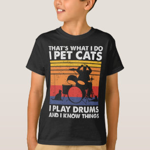 T-shirt C'est ce que je fais J'ai des chats d'animaux de c