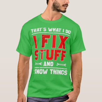 T-shirt C'Est Ce Que Je Fais Je Corrige Des Choses Et Je S
