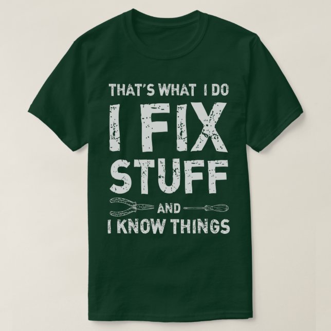 T-shirt C'Est Ce Que Je Fais Je Corrige Les Choses Et Je C (Design devant)