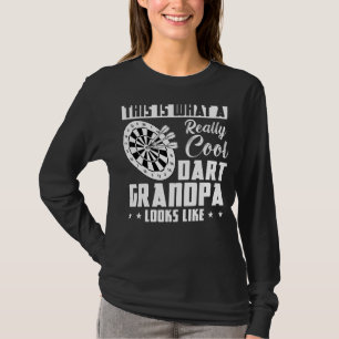 T-shirt C'Est Ce Que Le Cool Dart Grand-Père Retire