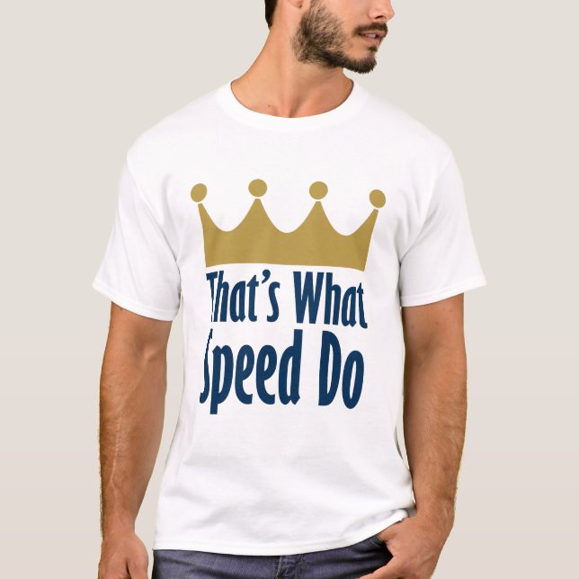T-shirt C'est ce que Speed Do - Fête comme en 1985 (Devant)