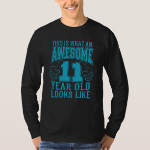 T-SHIRT C'EST CE QUI EST UN ÉNORME 11E ANNIVERSAIRE DE 11