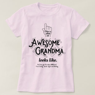 T-shirt C'Est Ce Qu'Un Grand-Mère Aimant Ressemble À Une