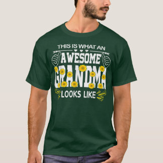 T-shirt C'Est Ce Qu'Une Grand-Mère Épatante Ressemble À Fu