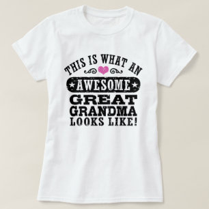 T-shirt C'Est Ce Qu'Une Grande Grand Grand-Mère