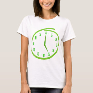 T-shirt C'est cinq heures quelque part