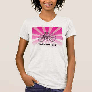 T-shirt C'est comme ça que j'ai roulé Vintage Tricycle T S