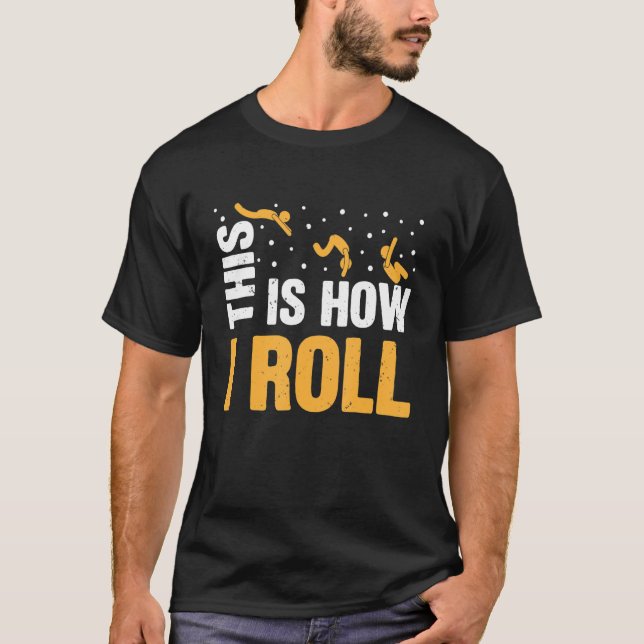 T-shirt C'Est Comme Ça Que J'Avance Parkour FreeRunner Fre (Devant)