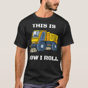 T-shirt C'Est Comme Ça Que Je Fais Rouler Street Sweeper