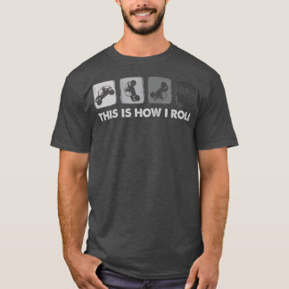 T-shirt C'Est Comme Ça Que Je Lance SxS SideBySide UTV