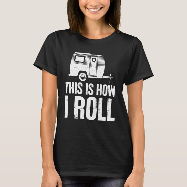 T-shirt C'Est Comme Ça Que Je Passe Du Camping Outdoorsman (Devant)