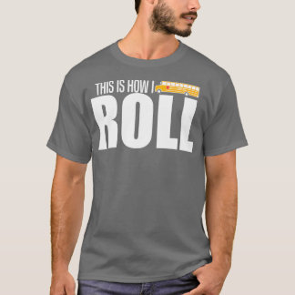 T-shirt C'Est Comme Ça Que Je Passe La Chemise De Bus