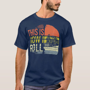 T-shirt C'Est Comme Ça Que Je Passe Le Chemin De Fer De L'