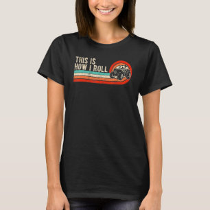 T-shirt C'est comme ça que je roule tracteur vintage rétro