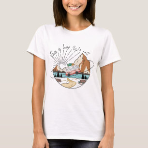 T-shirt C'Est Comme Ça Que Nous Roulons Le Camping