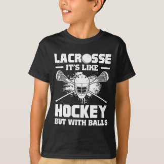 T-shirt C'est comme du hockey, mais avec un joueur drôle 