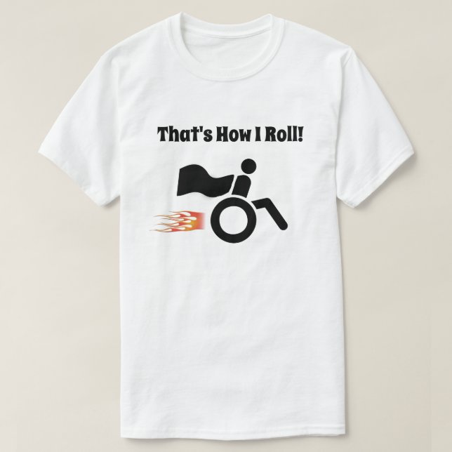 T-shirt C'est comment je roule avec Cape & Fire (Design devant)