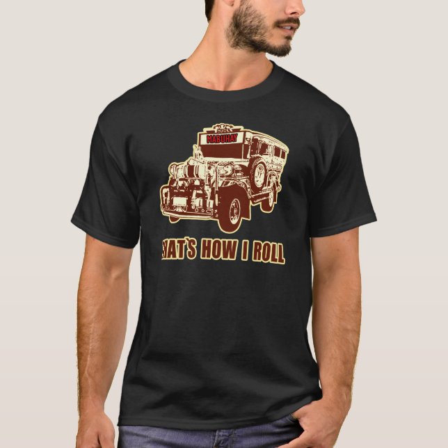 T-shirt C'est comment je roule Jeepney (Devant)