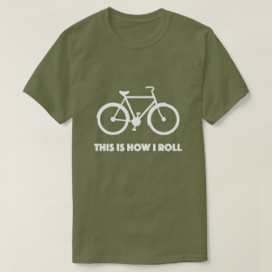 T-shirt C'est comment je roule la chemise de recyclage