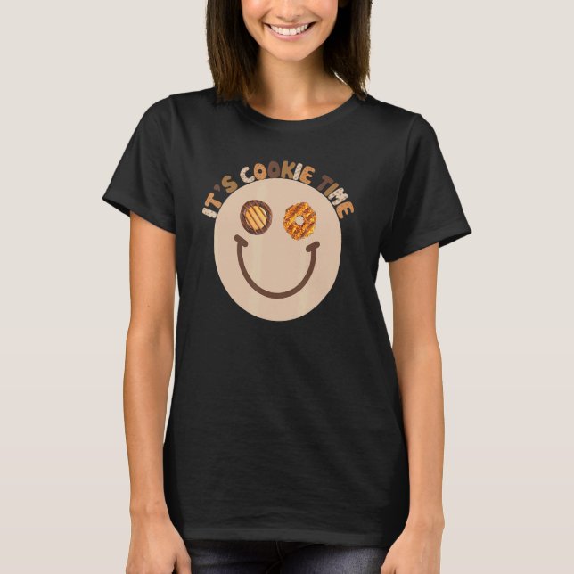 T-shirt C'est Cookie Time Friends Forever Scout For Girls  (Devant)