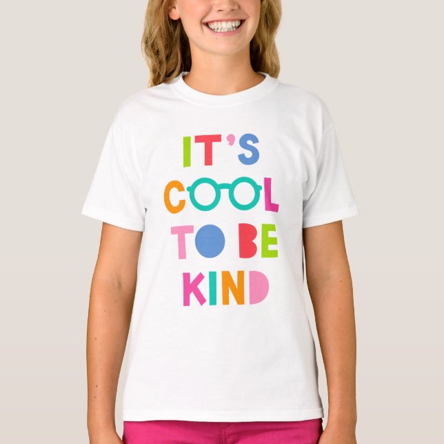 T-shirt C'est Cool d'être gentil (Devant)