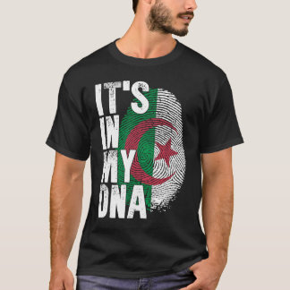 T-shirt C'EST DANS MON ADN Algérie Drapeau Algérien Hommes