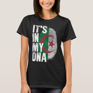 T-shirt C'EST DANS MON ADN Algérie Drapeau Algérien Hommes