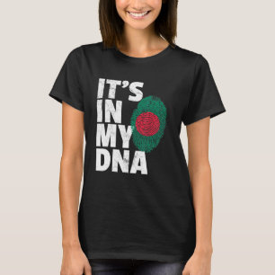 T-shirt C'Est Dans Mon Adn Bangladesh Flag Pride National 