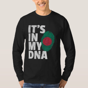 T-shirt C'Est Dans Mon Adn Bangladesh Flag Pride National