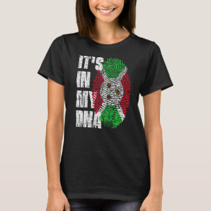 T-shirt C'est dans mon Adn Burundi Drapeau Burundais