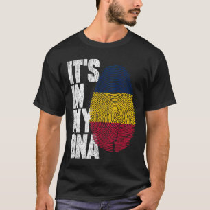T-shirt C'est dans mon ADN Chadian Chemise Fière Cadeau Tc