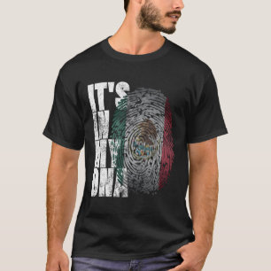 T-shirt C'Est Dans Mon Adn Chemise Mexicaine Fier Cadeau H