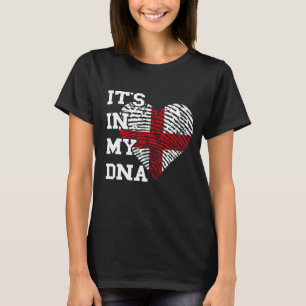 T-shirt C'est dans mon ADN Coeur Thumbmark St George's Cro