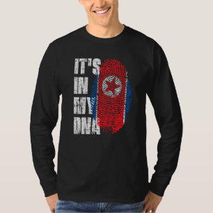 T-shirt C'est dans mon Adn Corée du Nord drapeau Nord Coré