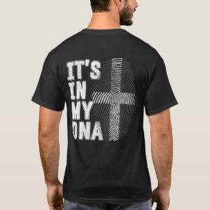 T-shirt C'Est Dans Mon Adn Cornwall Fier De Cornouailles D